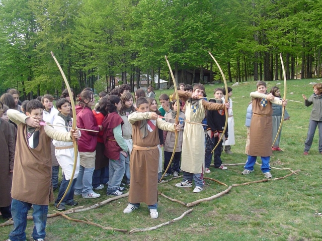  Campamento escolar medieval 